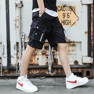 Shorts De Verão Masculinos De Linho E Algodão Esportivo Com Bolsos