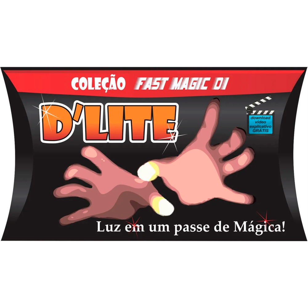 D´lite  (1 par) - AZUL - Dlight - Coleção Fast Magic N 01Q