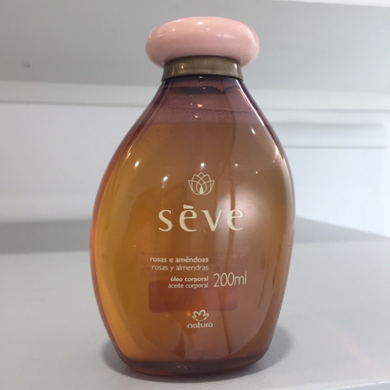 Óleo corporal Natura Seve Rosas e amêndoas 200ml | Shopee Brasil