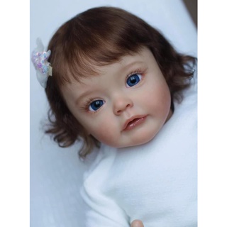 Reborn NPK 60CM Bebê Recém Nascido De Alta Qualidade Com Pintura Artesanal De 3D