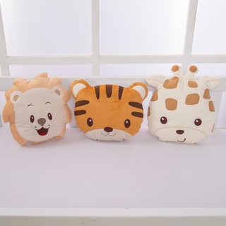 Kit Almofadas Decorativas Safari 03 Peças Quartinho Do Bebê
