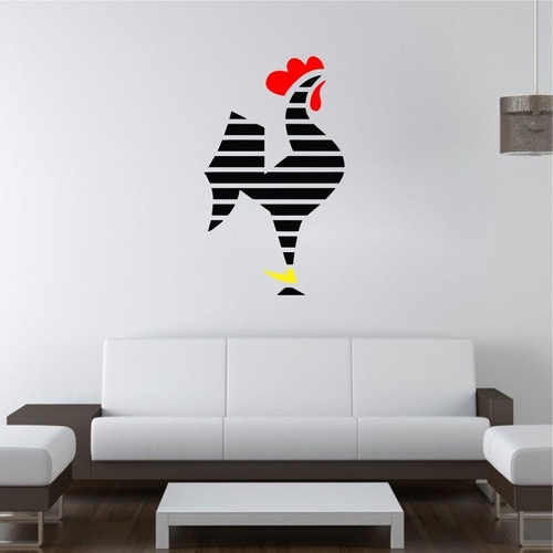 Adesivo De Parede Galo Volpi Atlético Mineiro Mg 140cm A339