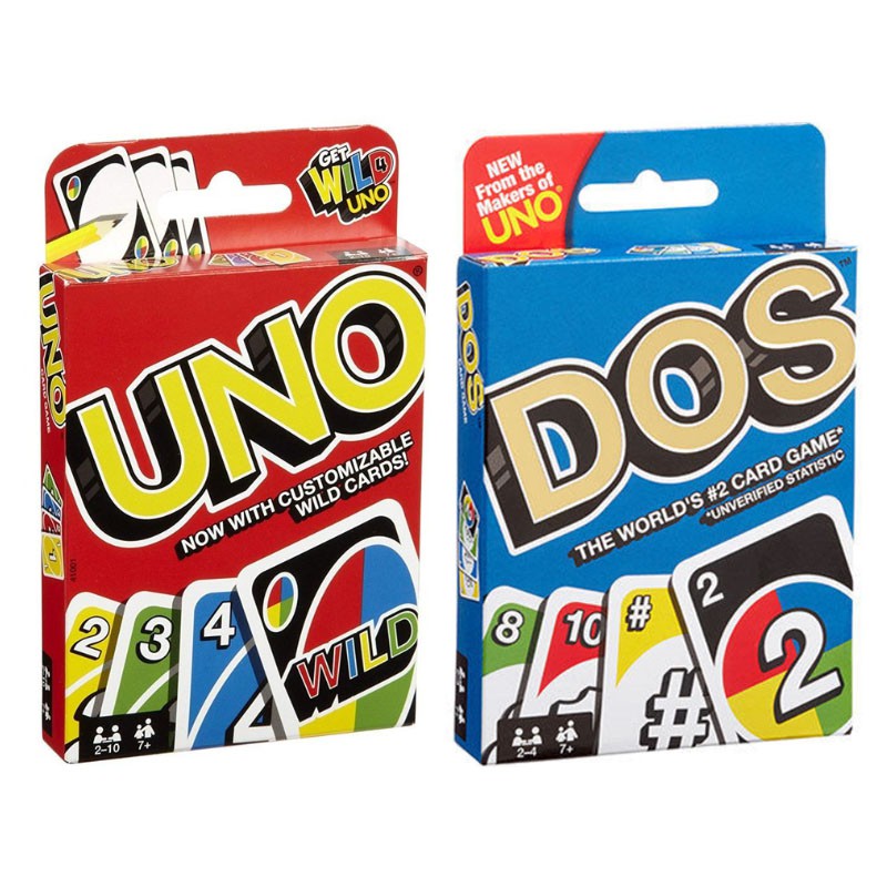 Jogo De Cartas Classical Uno Playing Card Game & Uno Dos Card Game