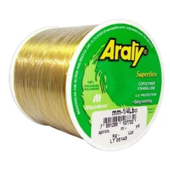 Linha Monofilamento Araty Superflex 1/4 LB Ouro – Mazzaferro 1240mts - 0,30mm