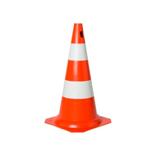Cone Sinalização Segurança Pvc 50cm em Oferta na Shopee