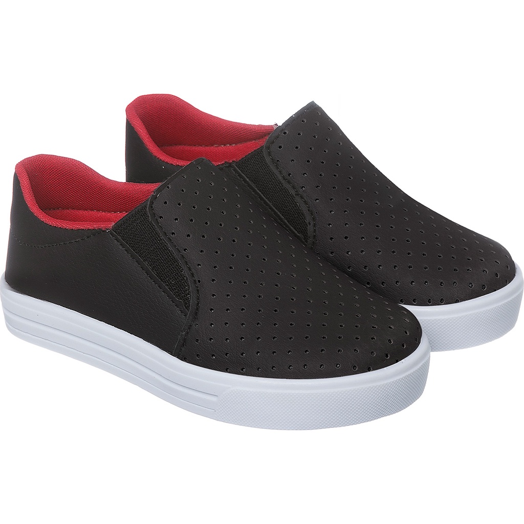 Tenis Infantil Iate Slip On Masculino Menino Casual Lançamento Lindo Sem Cadarço Levíssimo