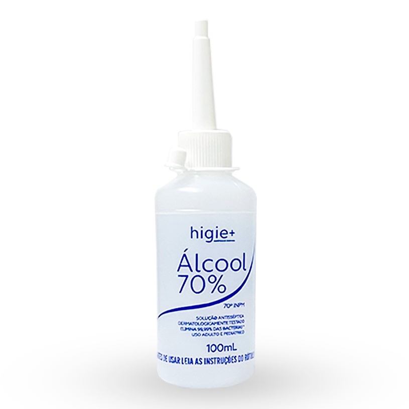 Álcool 70% Neutro Para Limpeza E Higiene De Umbigo De Nenen | Shopee Brasil
