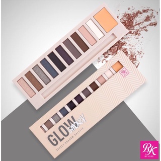 Paleta de Sombras Rk By Kiss Effect - Glow Smokey - Estojo