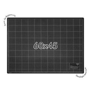 Base De Corte A2 60x45 Preta Patchwork Scrapbook Artesanato