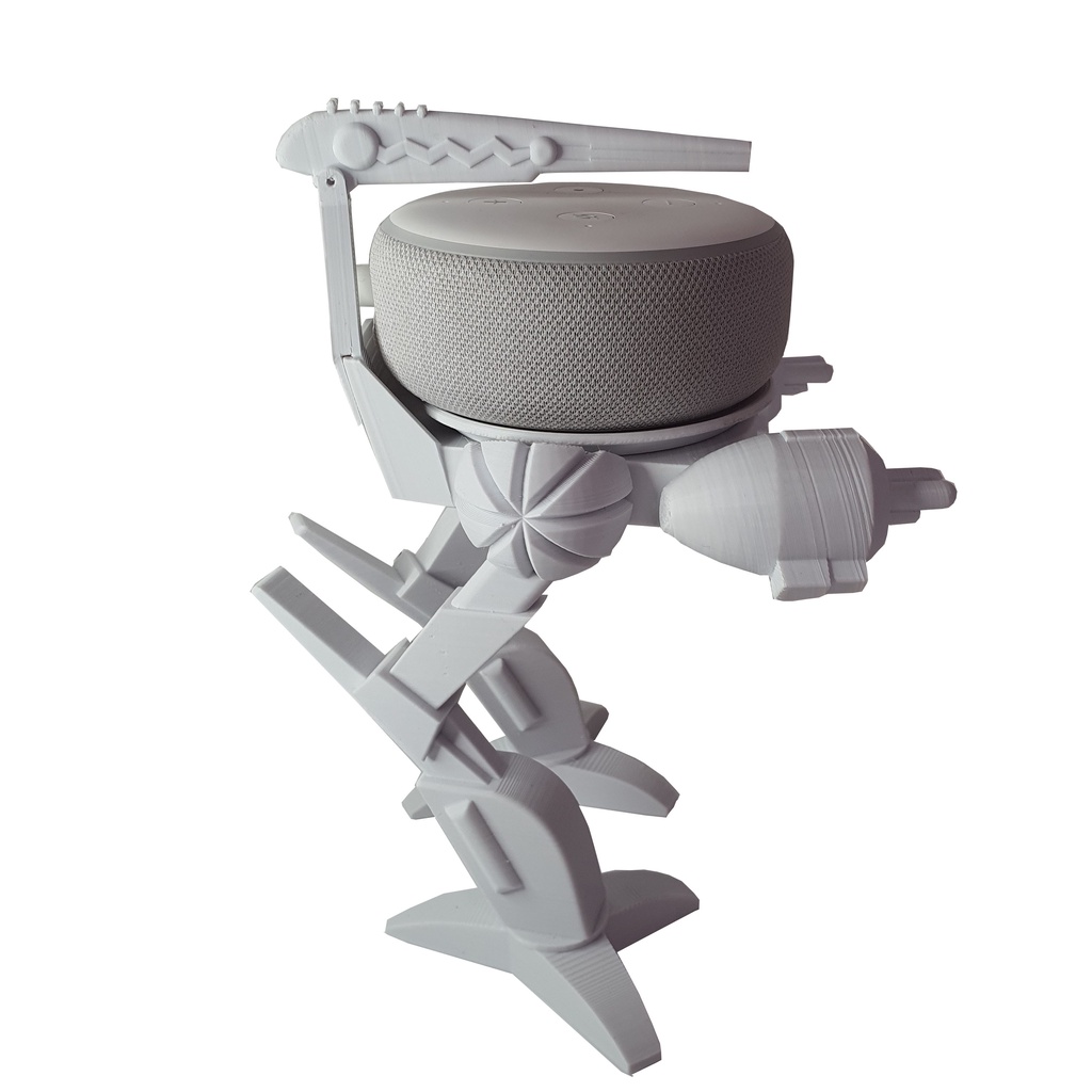 Suporte ED209 (Inimigo Robocop) Para Alexa Echo Dot 3