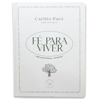 Fé para Viver | Devocional Diário | Carlito Paes em Oferta na Shopee
