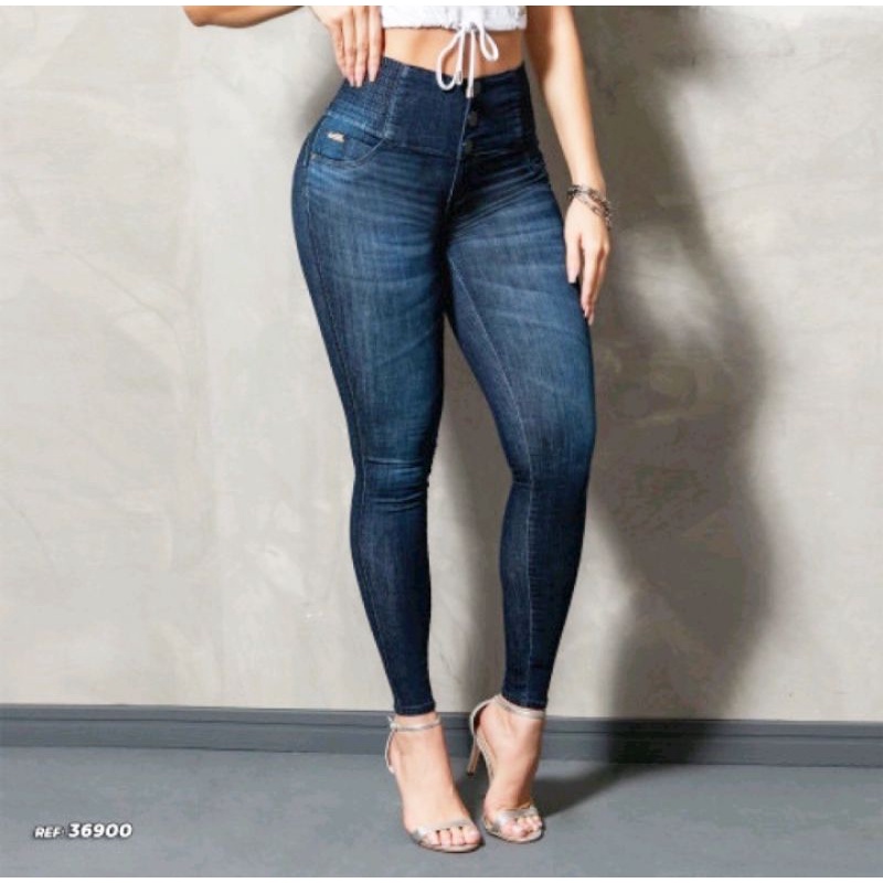 Calça Jeans Feminina Marca Pit Bull Jeans Tamanho 38 REF 36900