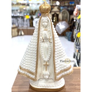 Imagem Nossa Senhora Aparecida Pérola 27cm Linda
