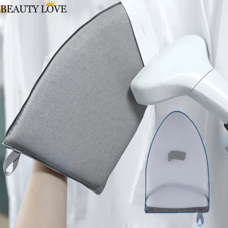 Mini-Portátil Almofada De Passar Roupa/Luva Resistente Ao Calor Para Roupas/Suporte De Tábua/Esponja De Engomar Pad