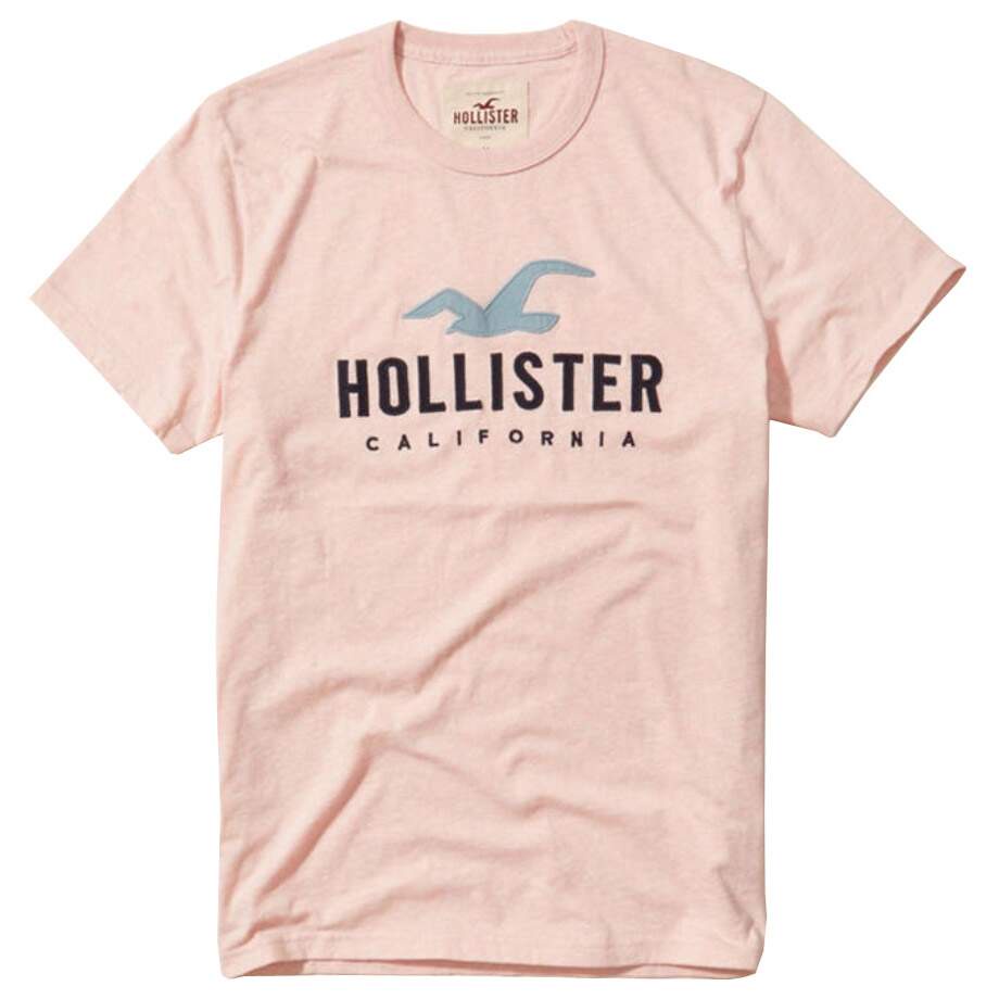 Camiseta Hollister Masculina 100% Original Importada Bordado Gola ...