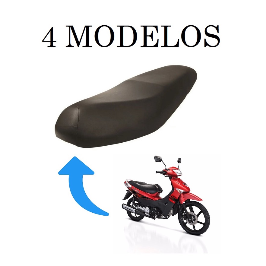 Capa Do Banco Traxx Sky 125 Cc Modelo Original - Todos Os Anos - Lisa / Antiderrapante / Carbono