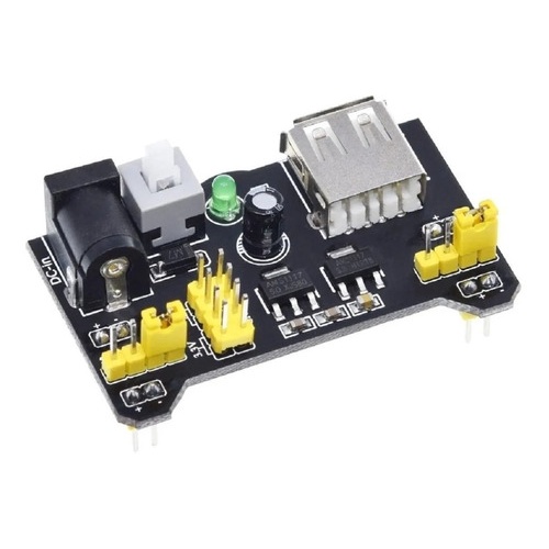 Fonte Ajustável Protoboard 3.3v/5v Arduino Pic Mcu