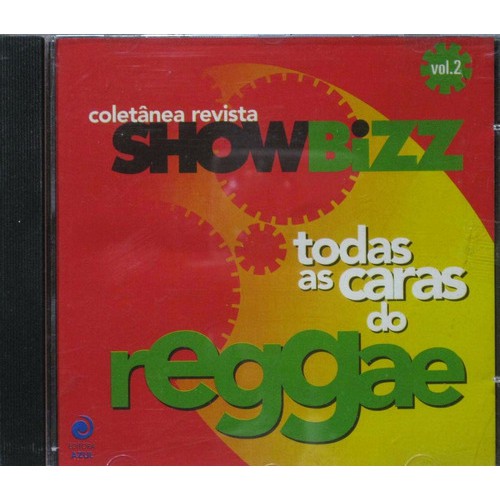 Todas As Caras Do Reggae Cd Coletânea Showbizz Vol 2