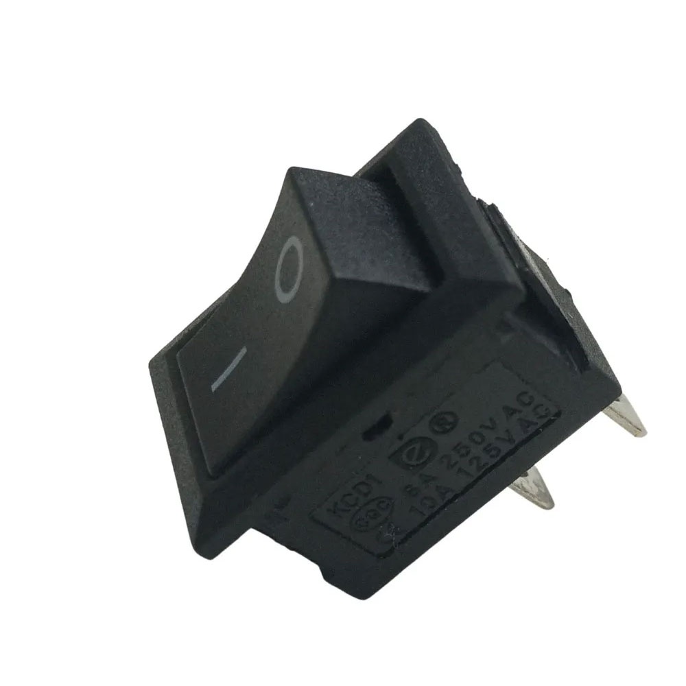 Chave Tica Tac KDC Preta ON/OFF - 2 Pos - 2 Term - KCD1 - 101