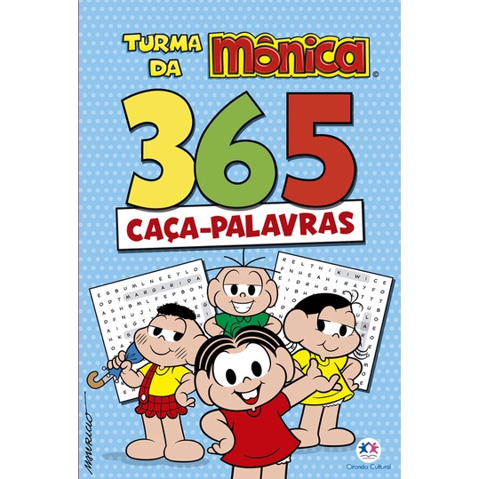 Livro: 365 Caça-Palavras - Turma da Mônica em Oferta na Shopee