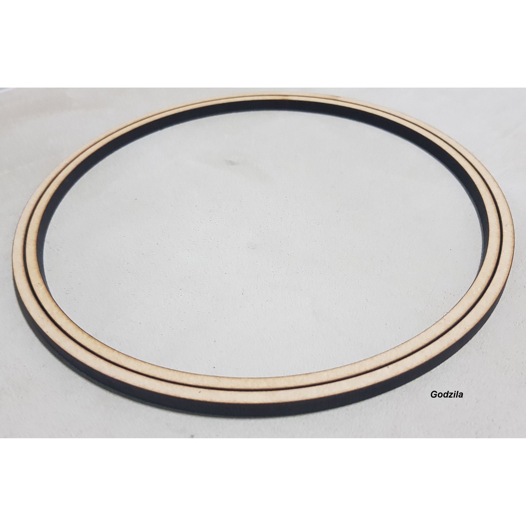 Bastidor em MDF cru 12cm 6mm de espessura 0,5cm de largura moldura, crochê e bordado em Oferta na Shopee