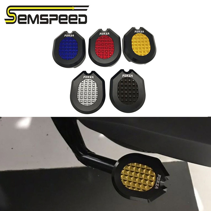 SEMSPEED Para Honda FORZA125 250 300 2018-2022 Motocicleta Pé Kick Suporte Lateral Placa Ampliadora