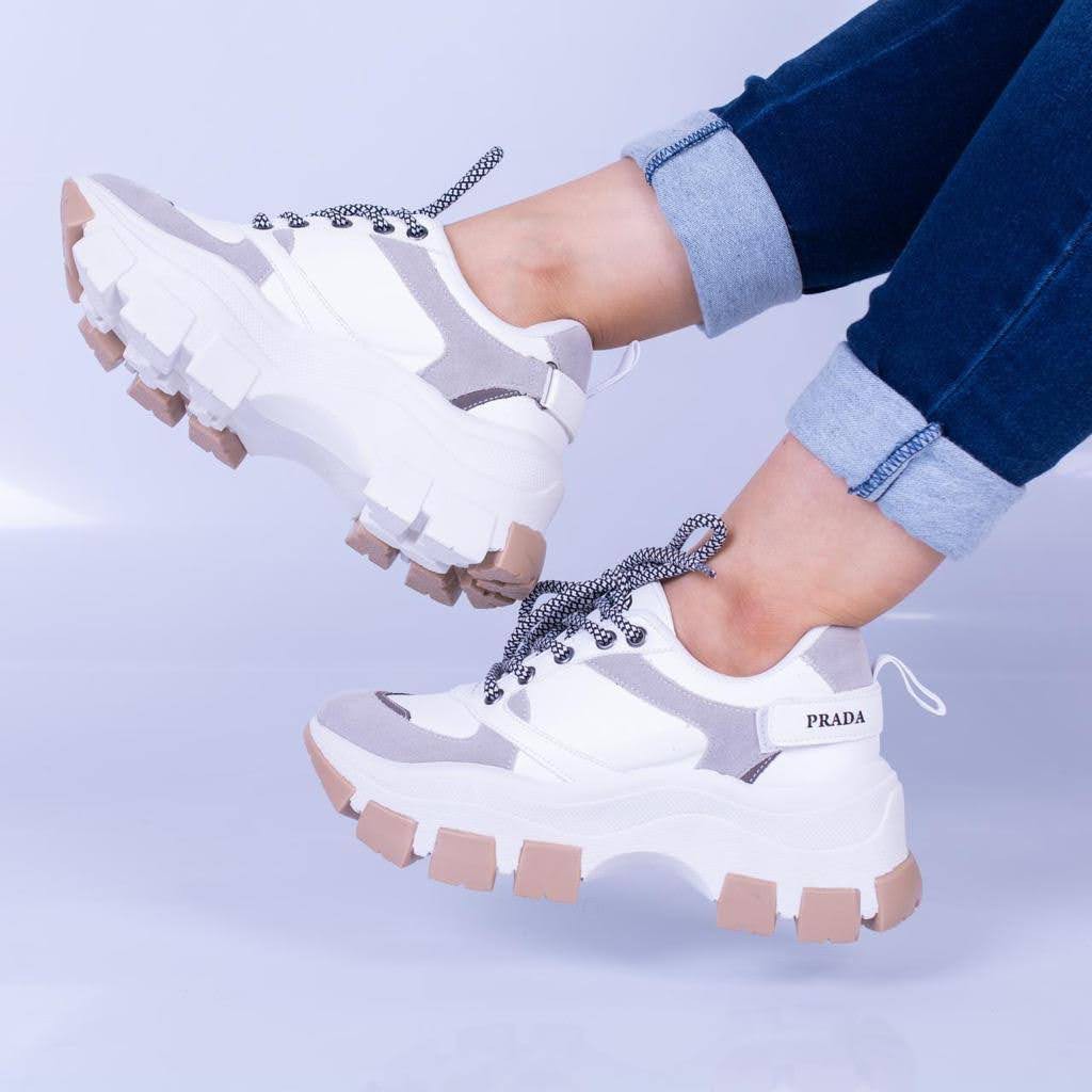 block sneakers prada