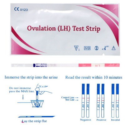10/20/30 Testes de ovulação fertilidade 10mUl em Oferta na Shopee
