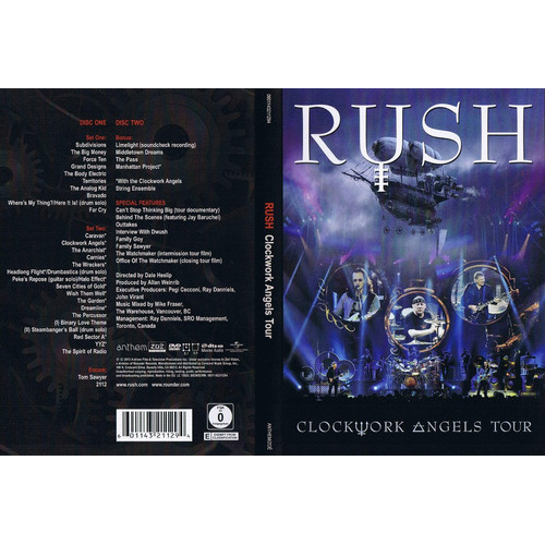Rush - Clockwork Angels Tour (2013)