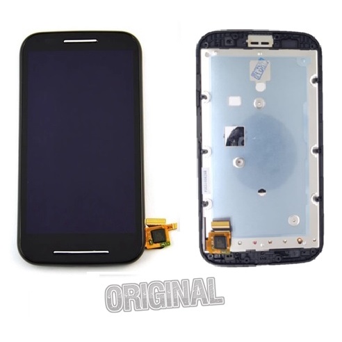 Peça Tela Frontal compatível com Moto E / E1 Xt1021 Xt1022 Motorola Touch Display Lcd