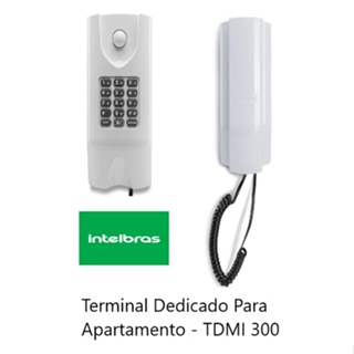 Interfone Dedicado Para Apartamento Tdmi 200 - 300 Intelbras em Oferta na Shopee
