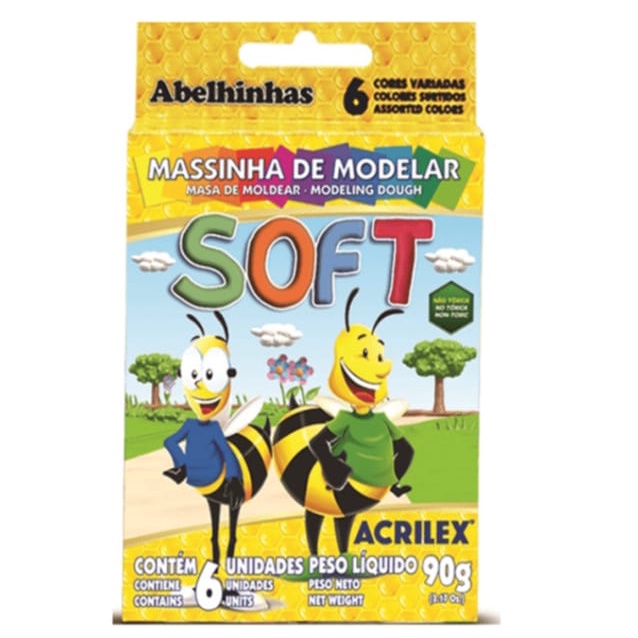 Massinha de modelar Soft| papelaria fofa| material escolar| Papelaria| material escolar 2022.