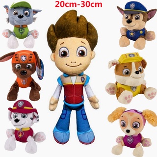 Pata Patrulha De Pelúcia Boneca Ryder Chase Marshall Skye Cão De Híspero Rubble Zuma Pup Figuras De Ação Macio Crianças Bebê Brinquedo Da Menina Do Menino Presente um presente de aniversário