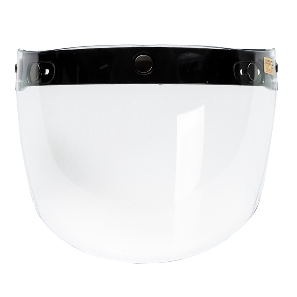 Brbaosity2 Capacete De Sol Retrô Com Escudo Aberto De 3 Encaixes Universal  | Shopee Brasil