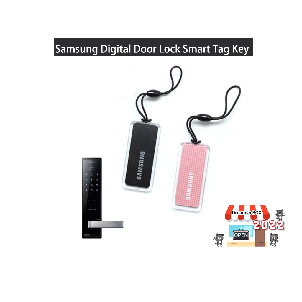 Fechadura Porta Digital Samsung Smart Tag Chave/SDS RF Cartão/Dreamso