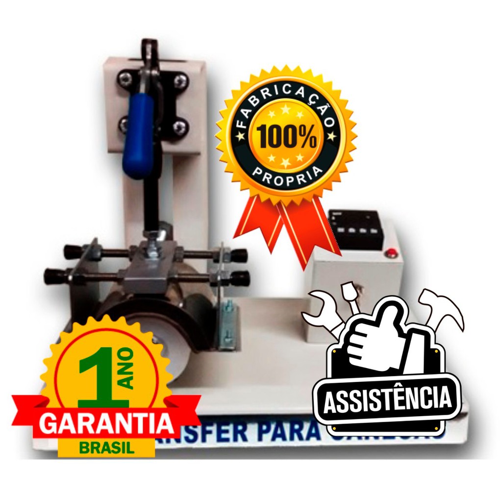 Prensa Maquina Transfer Laser Para Estampar Canecas Copos Acrilico Bivolt long drink Nasus ink pronta entrega