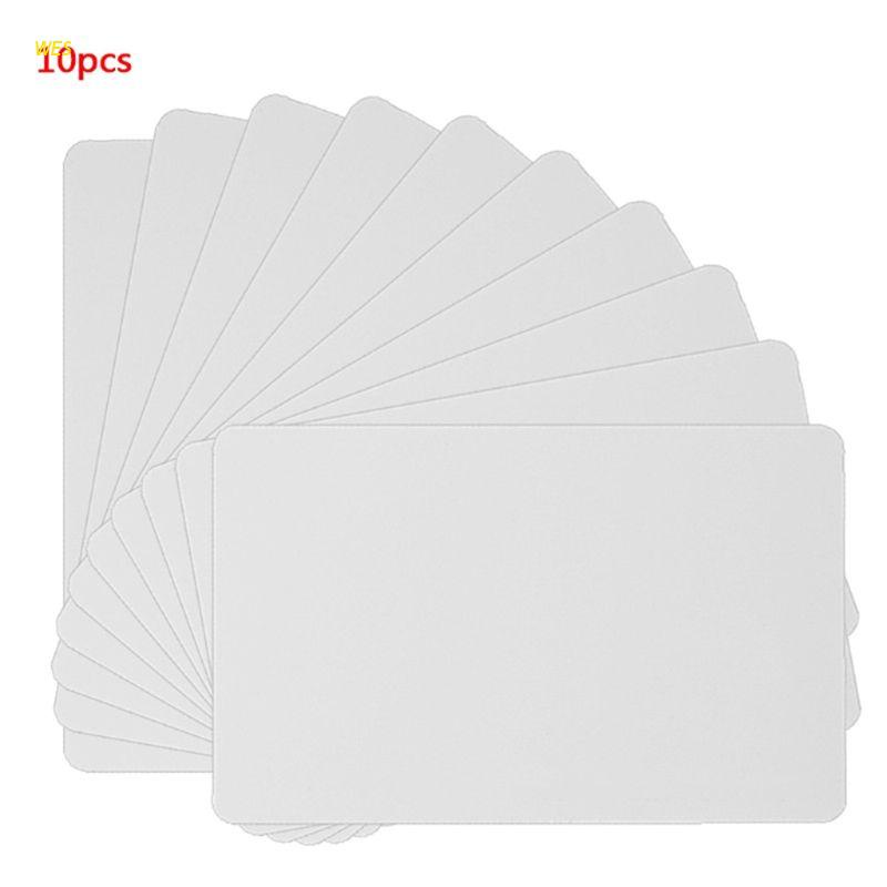 WES 10 Pcs NTAG215 Branco Chip De Cartão Para TagMo Tags NFC Adesivos Lable Tag Fórum Type2