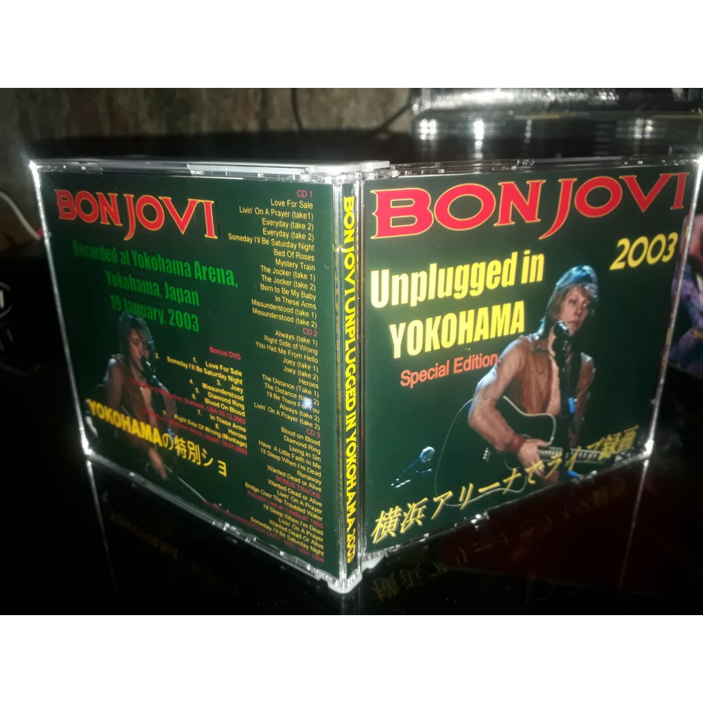 Bon Jovi - Unplugged in Yokohama 2003 - 3CDR + 1 DVDR