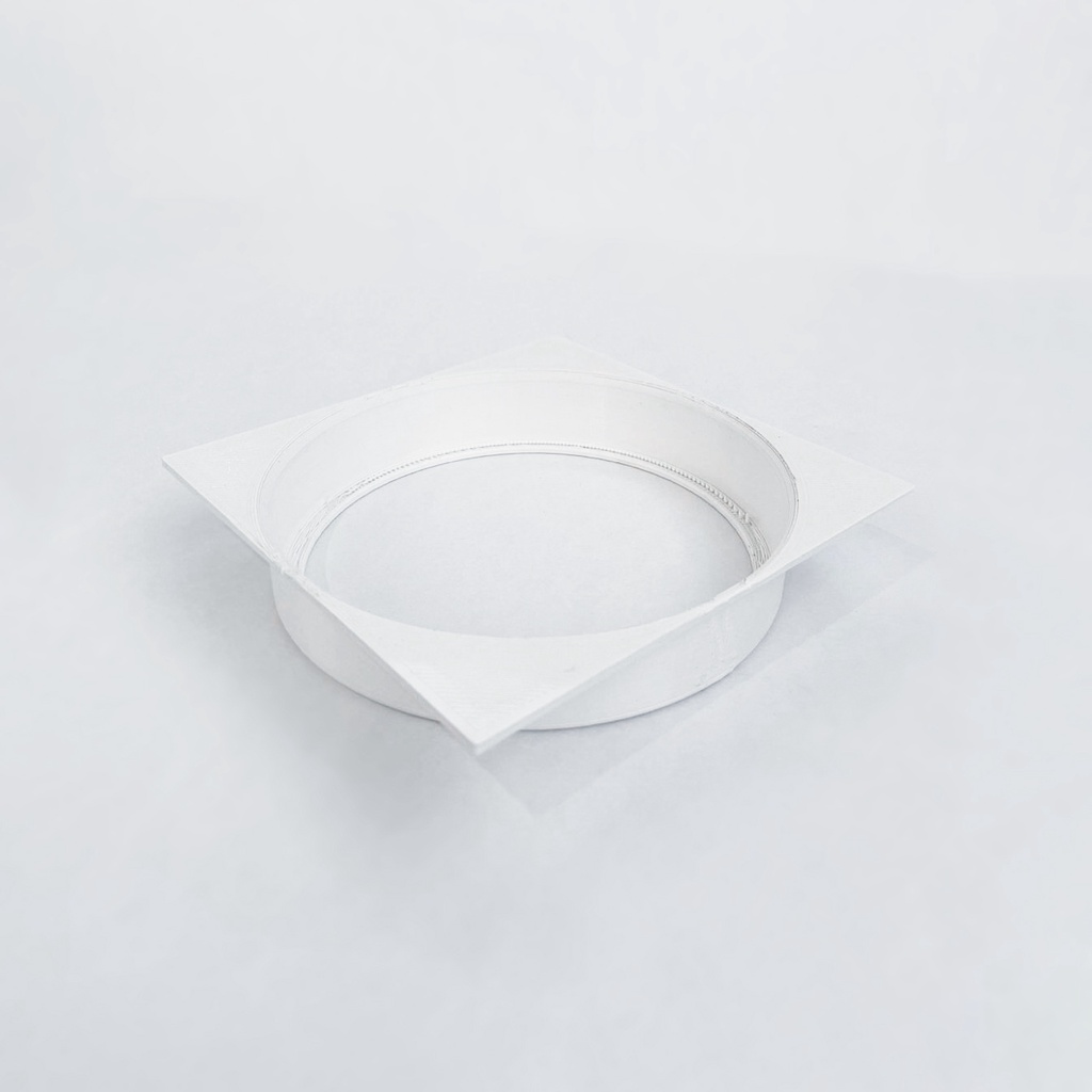 Tampa Para Vaso Quadrado Plástico Jardim Vaso Autoirrigável Acessório Suporte Vaso Resistente