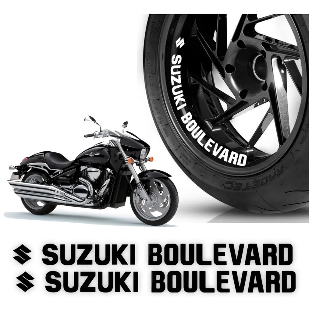 Kit Adesivo Interno Premium Roda Moto Suzuki Boulevard M1500