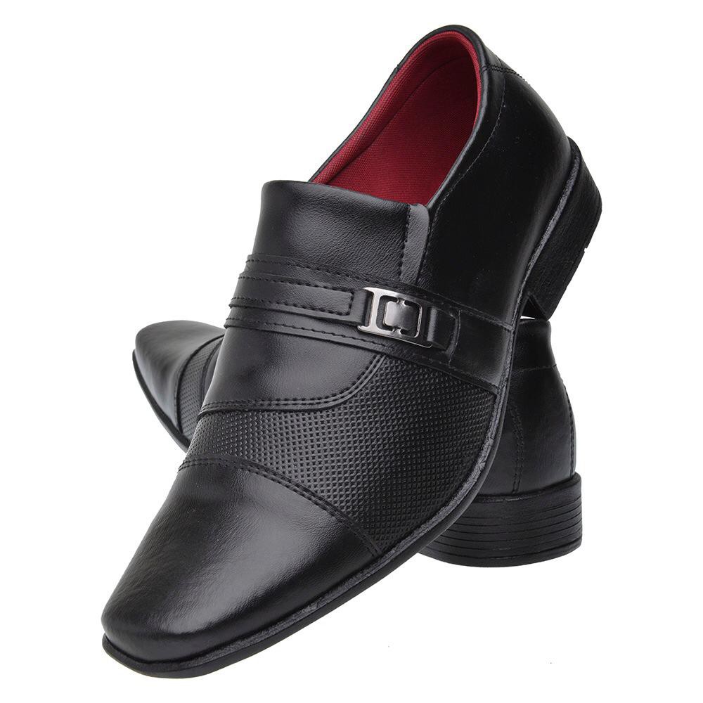 sapato social masculino confort flex
