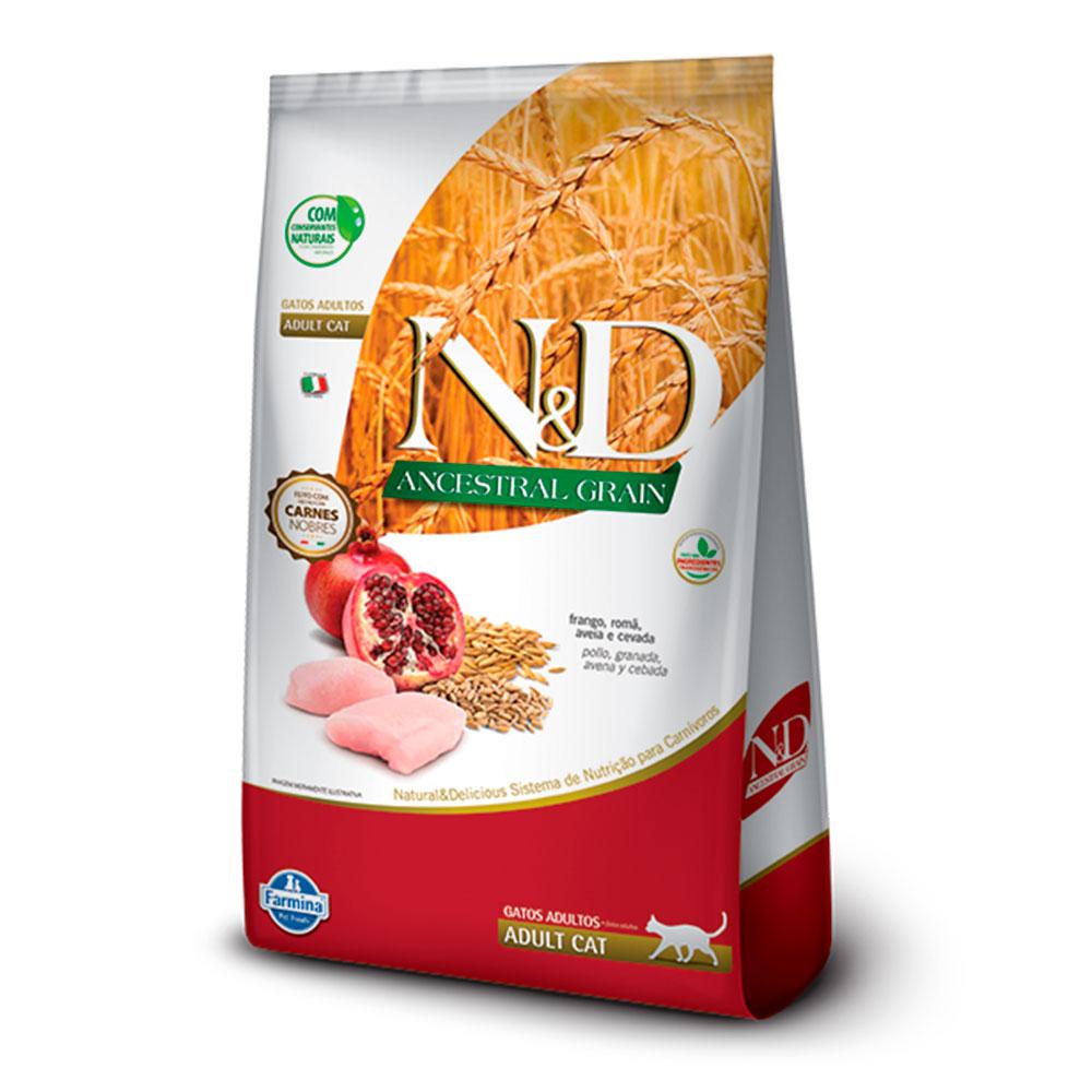Racao Nd Ancestral Gatos Adultos Frango – 7,5kg - Pets