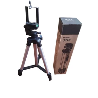 Tripé Telescópico Para Câmera E Celular Digital Profissional 1.02 Metros 3110