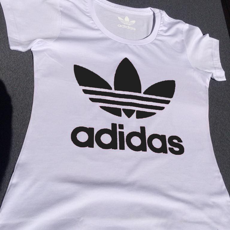camisa malha adidas