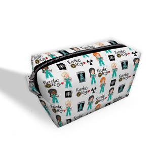 Necessaire Box Radiologia Bolsa de Maquiagem Organizadora de Maquiagem | Presente Profissional em Oferta na Shopee