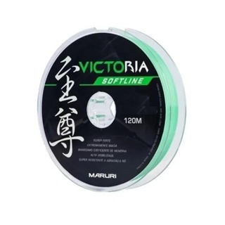 Linha Monofilamento Victoria Soft 120mts Verde - Maruri 0,30mm em Oferta na Shopee