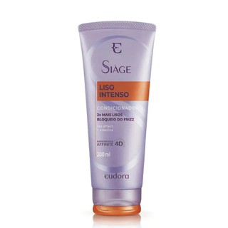 Condicionador Siàge Liso Intenso 200ml Eudora