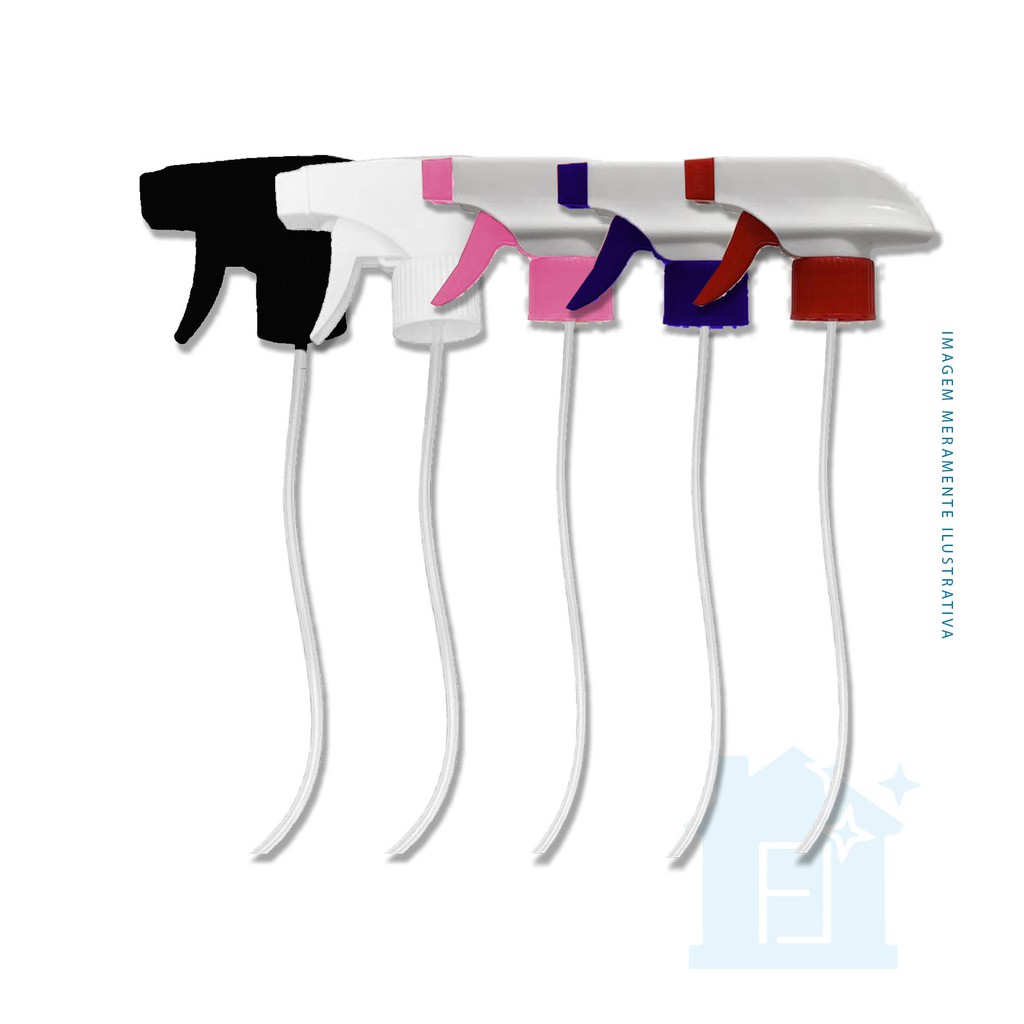KIT 50 Gatilhos Borrifador Pulverizador Spray/Stream