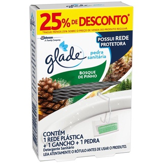 Pedra Sanitaria Glade Bosque de Pinho Grátis 25% de Desconto em Oferta na Shopee