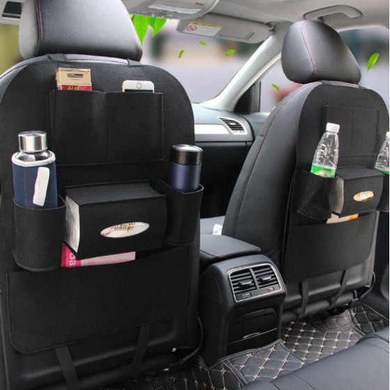 Organizador Carro Particular Uber Taxi Bala Agua Revista